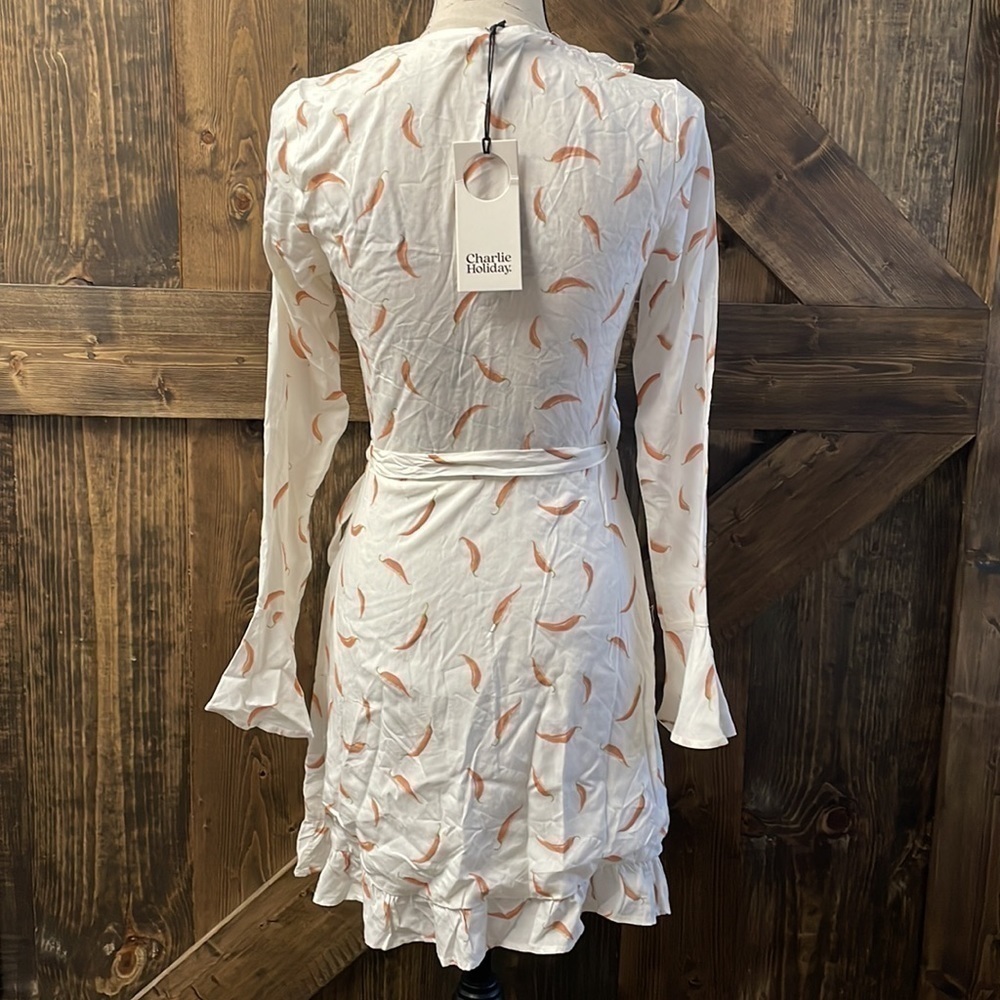 CHARLIE HOLIDAY. Valentina Wrap Dress - Picture 4 of 8